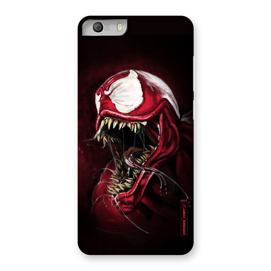 Red Venom Artwork Back Case for Micromax Canvas Knight 2