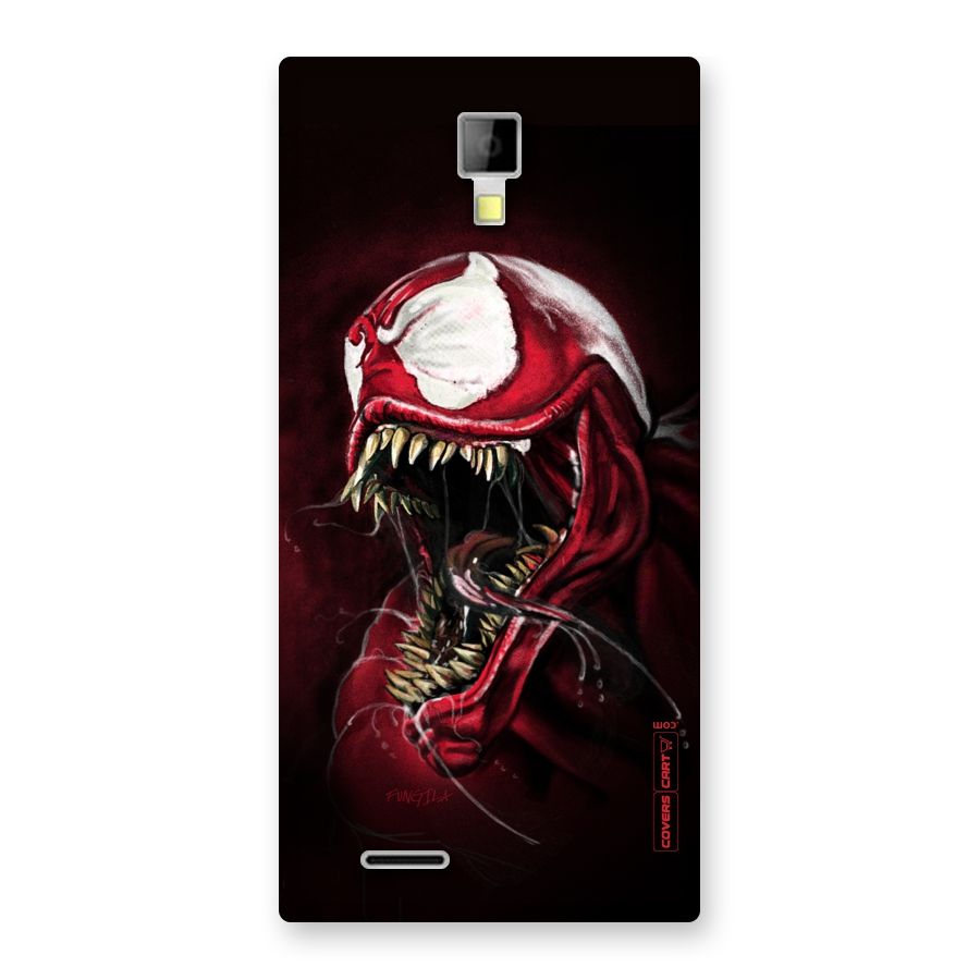 Red Venom Artwork Back Case for Micromax Canvas Xpress A99