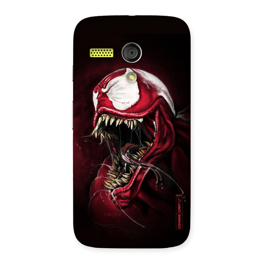 Red Venom Artwork Back Case for Moto G