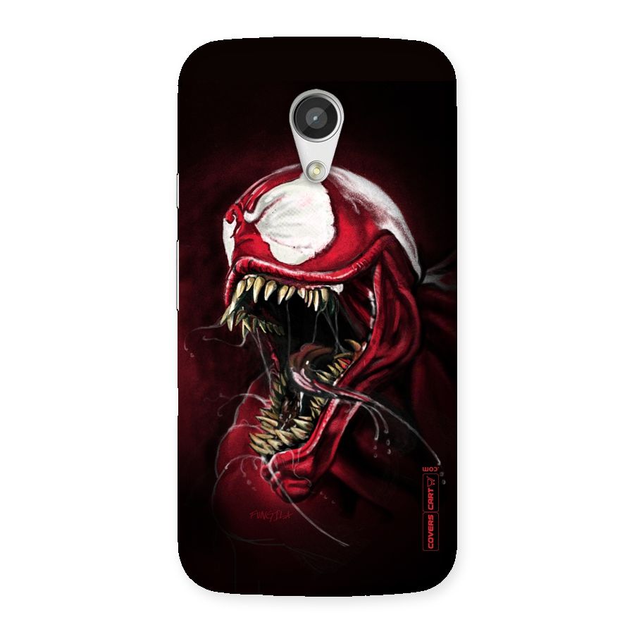 Red Venom Artwork Back Case for Moto G 2nd Gen