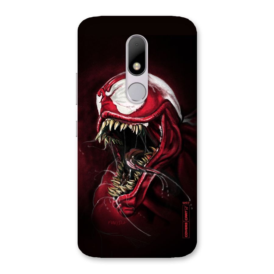 Red Venom Artwork Back Case for Moto M