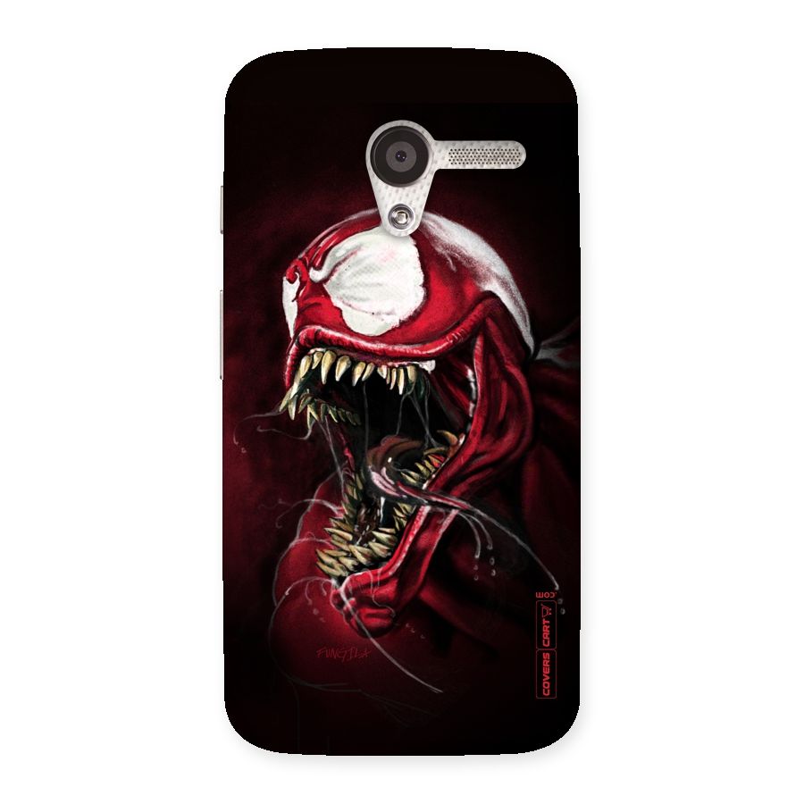 Red Venom Artwork Back Case for Moto X
