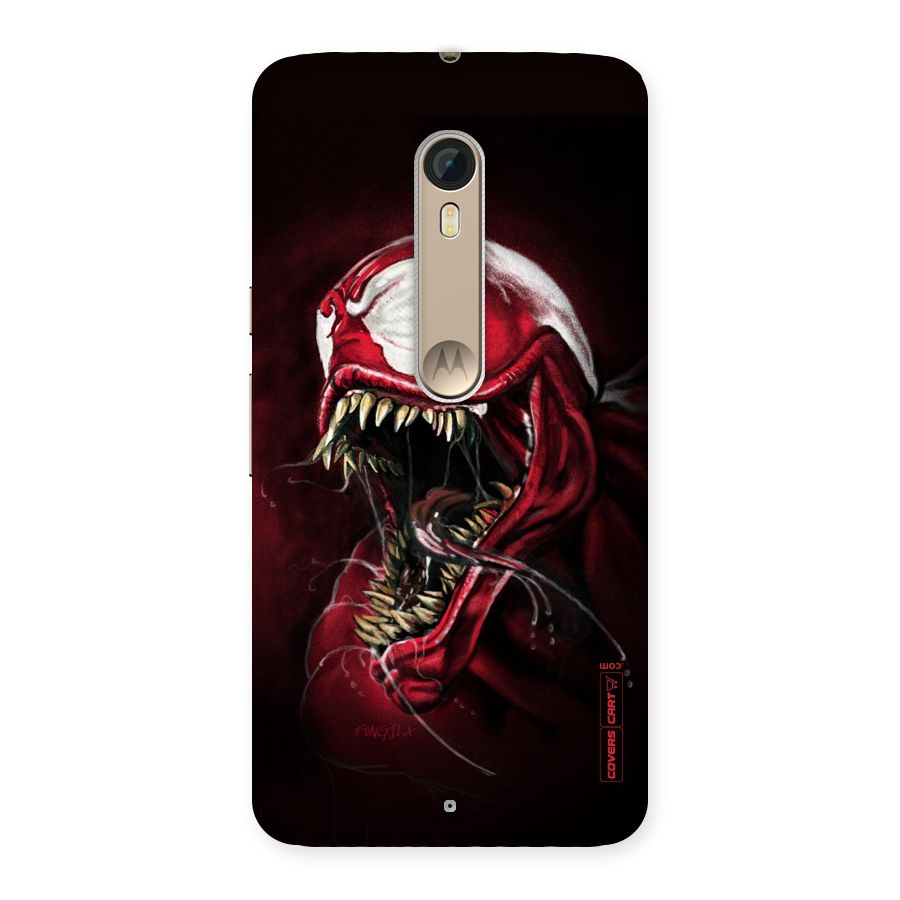 Red Venom Artwork Back Case for Motorola Moto X Style