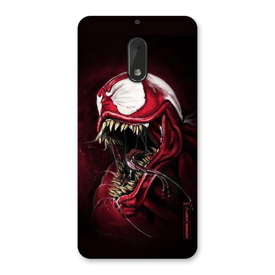 Red Venom Artwork Back Case for Nokia 6