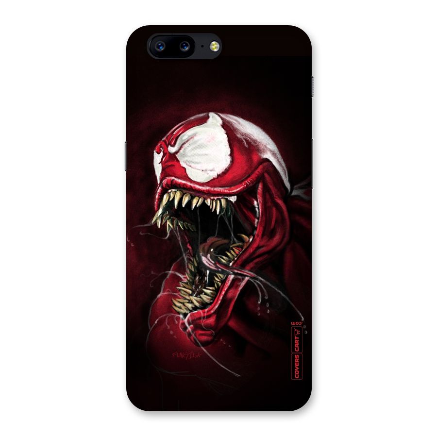 Red Venom Artwork Back Case for OnePlus 5