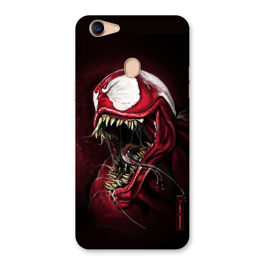Red Venom Artwork Back Case for Oppo F5