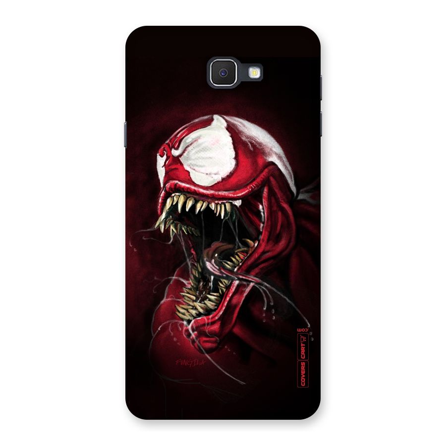 Red Venom Artwork Back Case for Samsung Galaxy J7 Prime