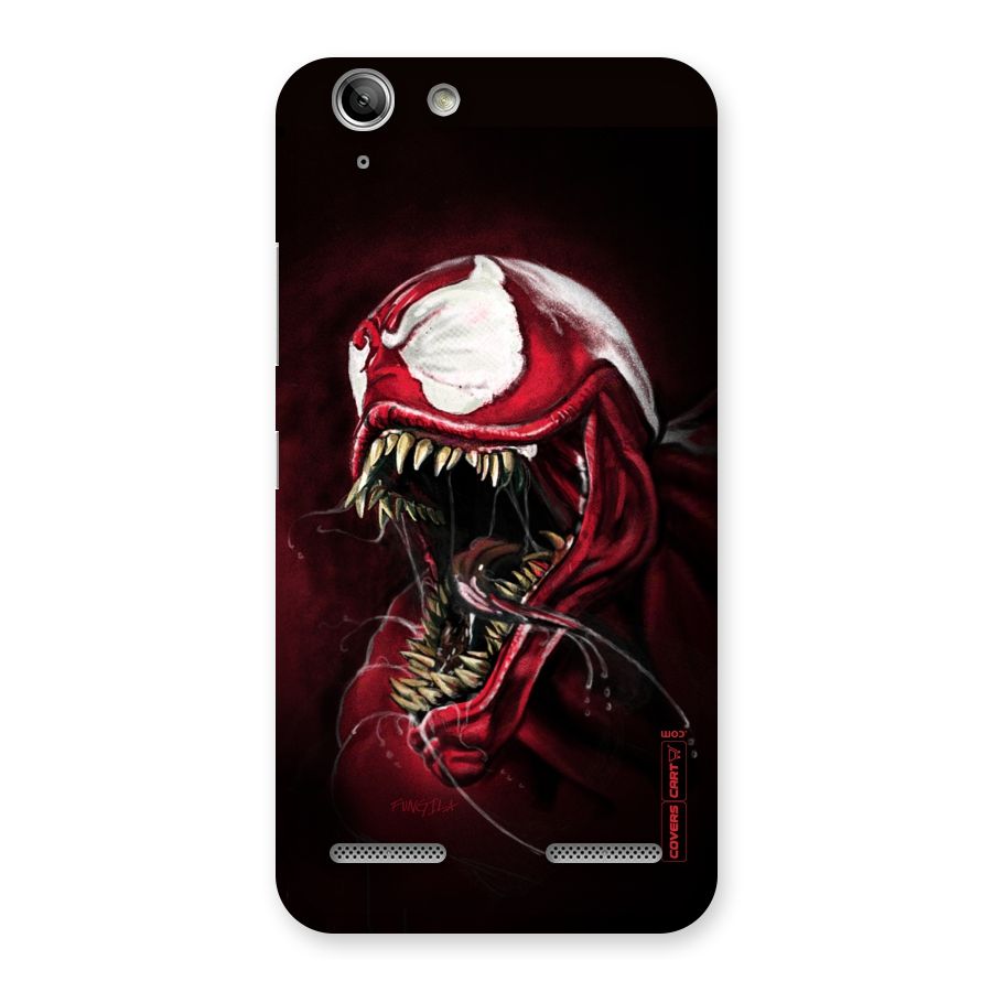Red Venom Artwork Back Case for Vibe K5