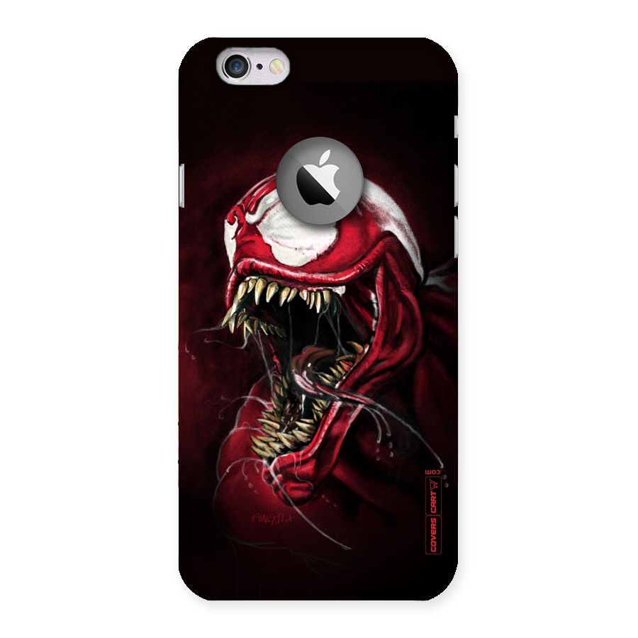 Red Venom Artwork Back Case for iPhone 6 Logo Cut