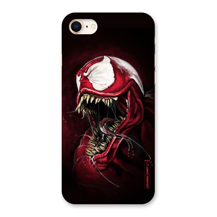 Red Venom Artwork Back Case for iPhone 8