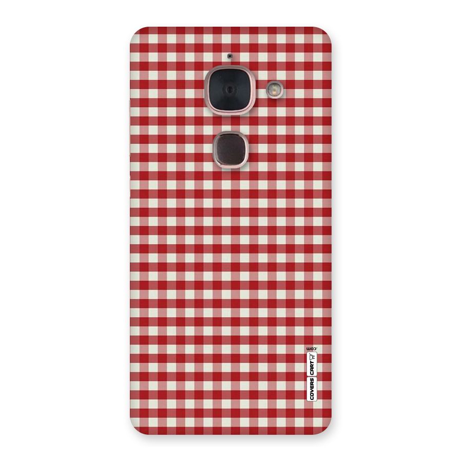 Red White Check Back Case for Le Max 2