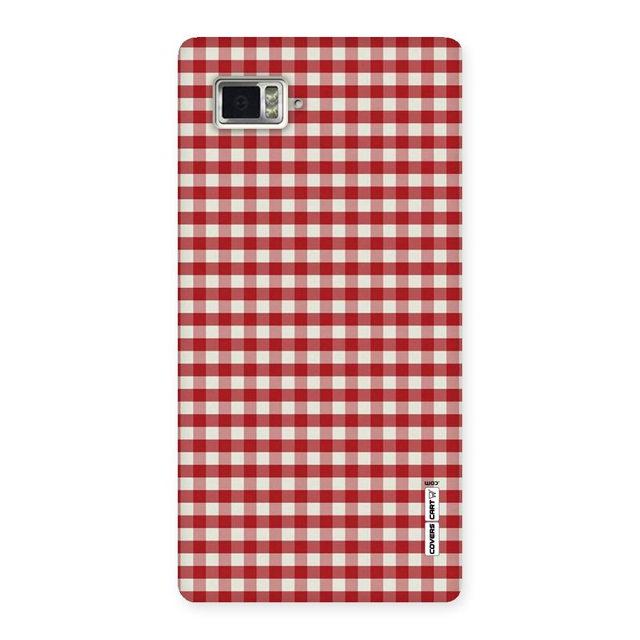 Red White Check Back Case for Vibe Z2 Pro K920