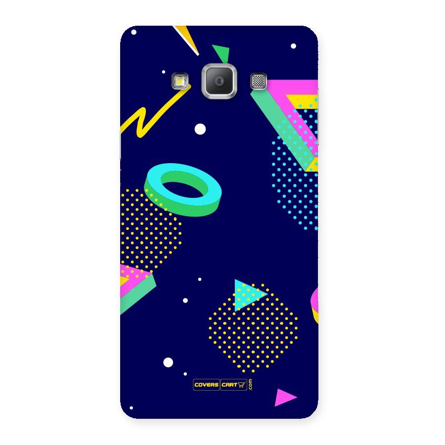 Retro Abstract Back Case for Galaxy A7