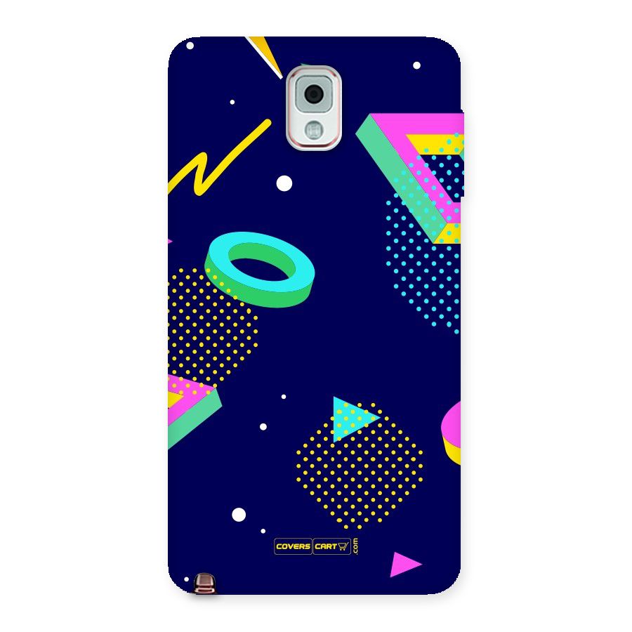 Retro Abstract Back Case for Galaxy Note 3
