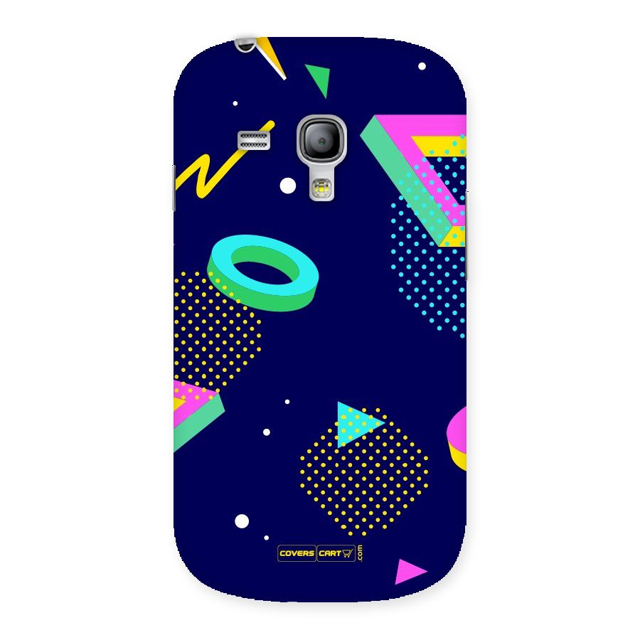 Retro Abstract Back Case for Galaxy S3 Mini