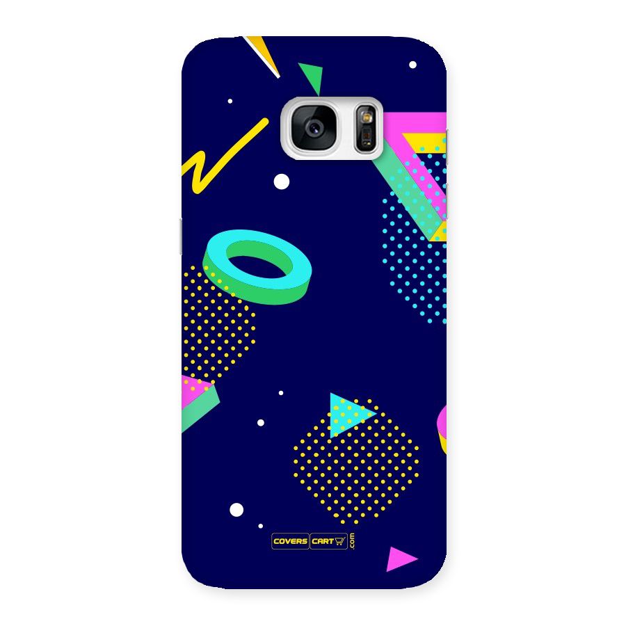 Retro Abstract Back Case for Galaxy S7 Edge