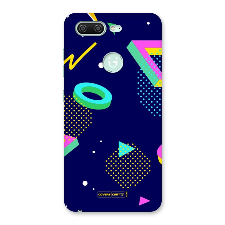 Retro Abstract Back Case for Gionee S10