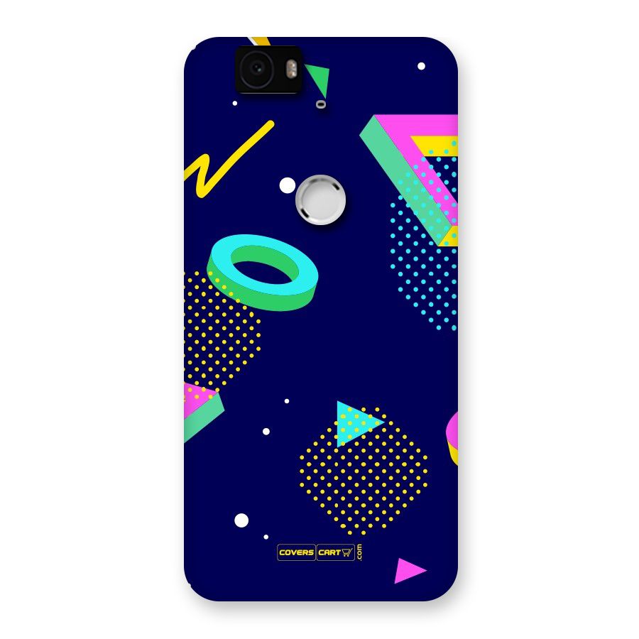 Retro Abstract Back Case for Google Nexus-6P