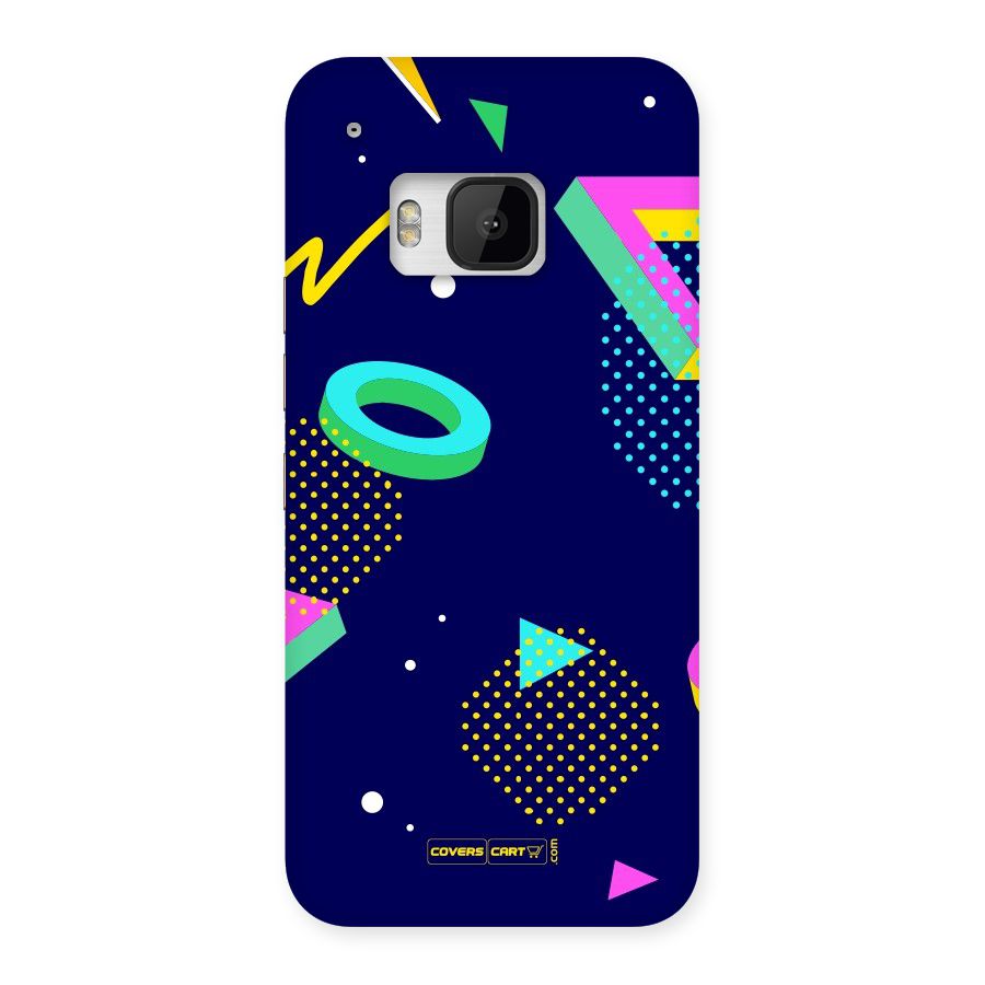 Retro Abstract Back Case for HTC One M9