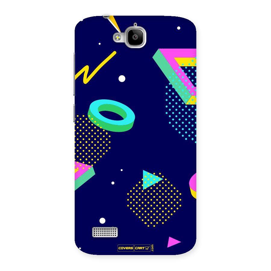 Retro Abstract Back Case for Honor Holly