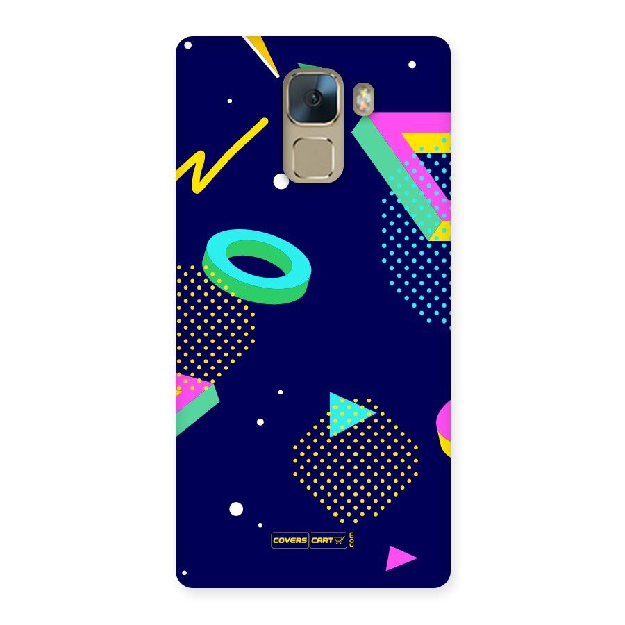 Retro Abstract Back Case for Huawei Honor 7