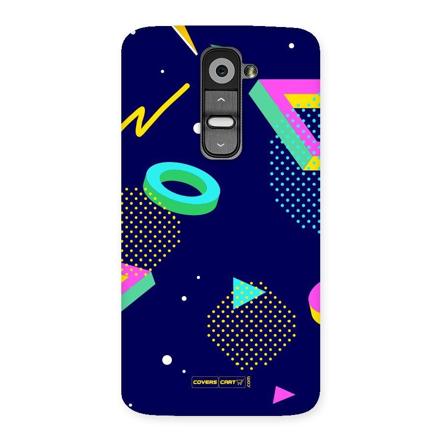 Retro Abstract Back Case for LG G2
