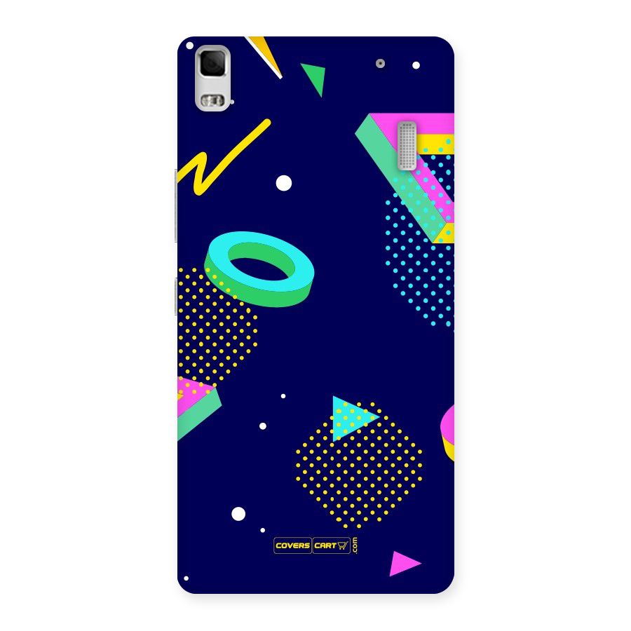 Retro Abstract Back Case for Lenovo A7000