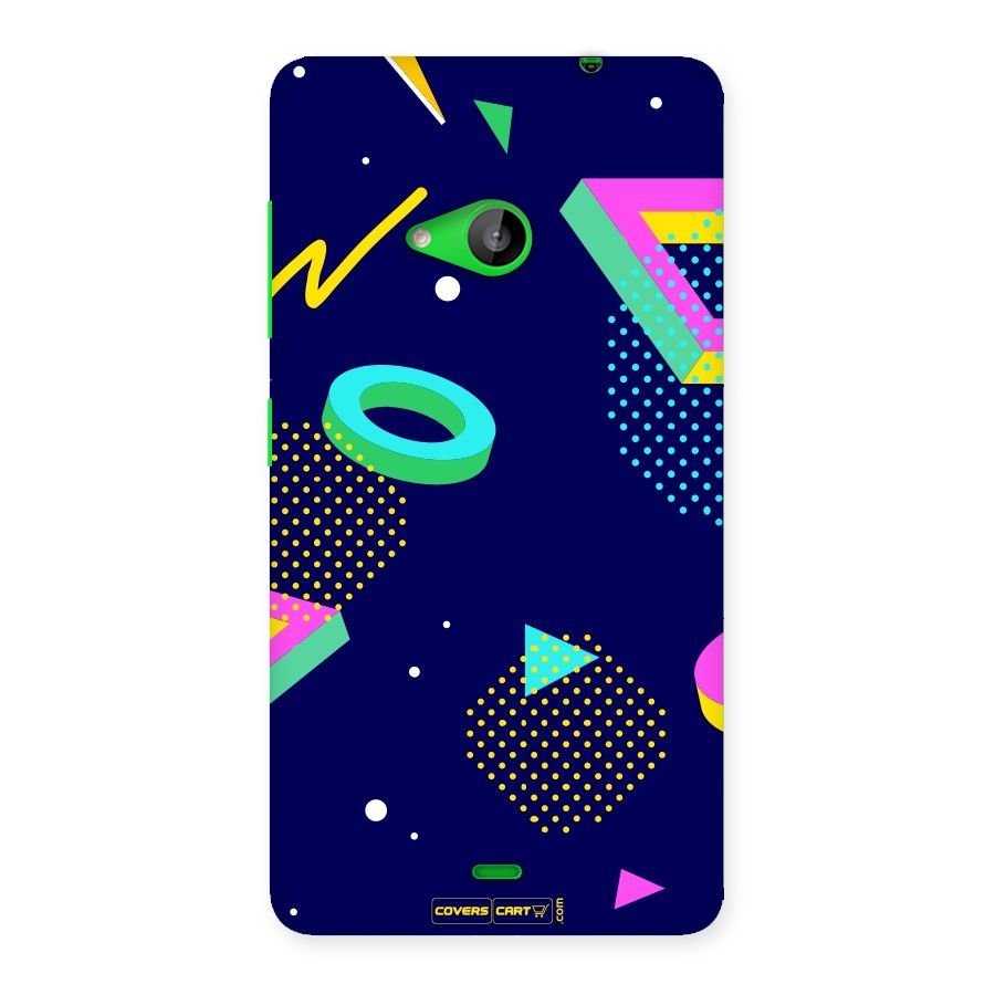 Retro Abstract Back Case for Lumia 535