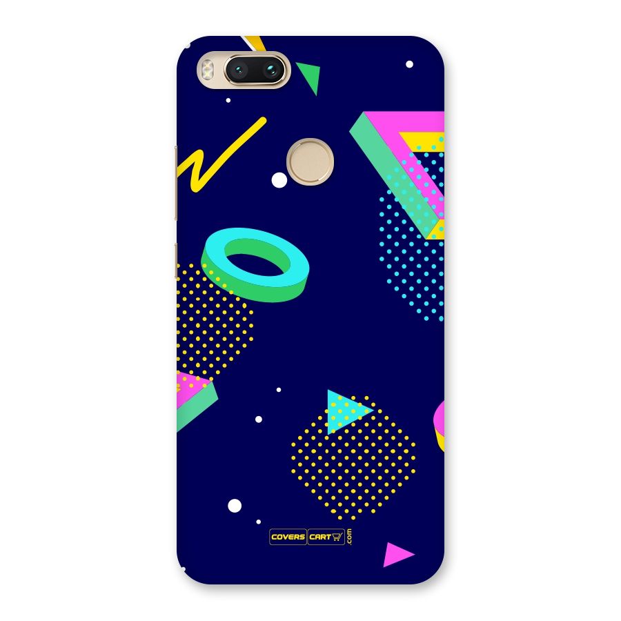 Retro Abstract Back Case for Mi A1