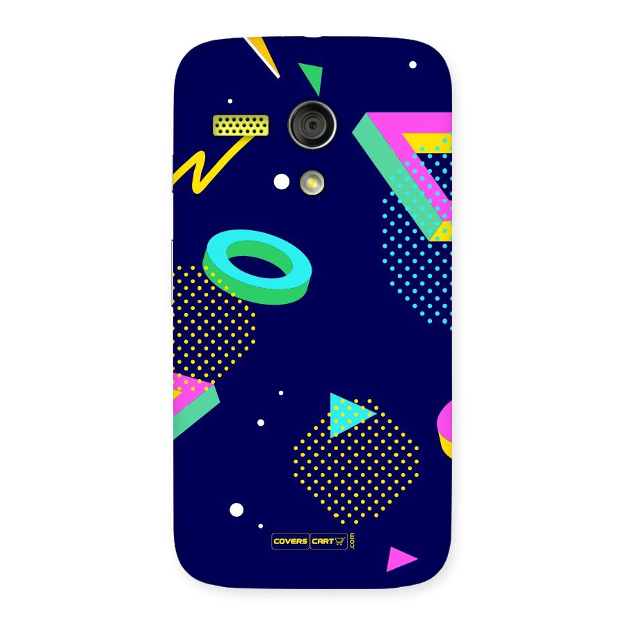 Retro Abstract Back Case for Moto G