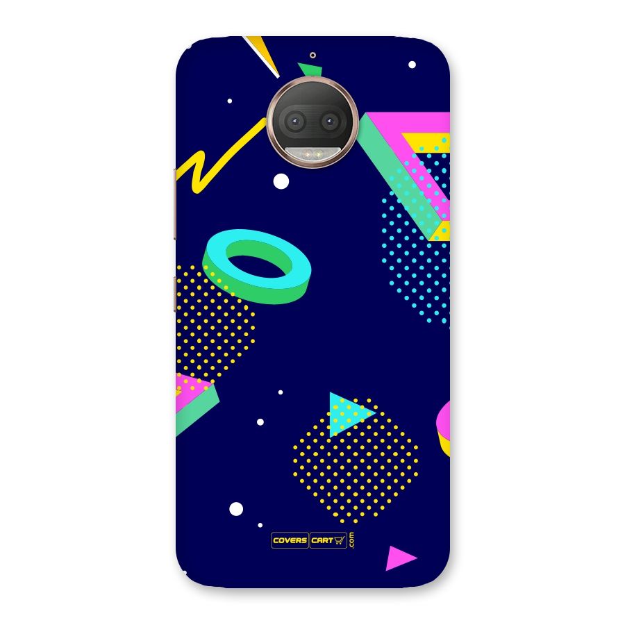 Retro Abstract Back Case for Moto G5s Plus