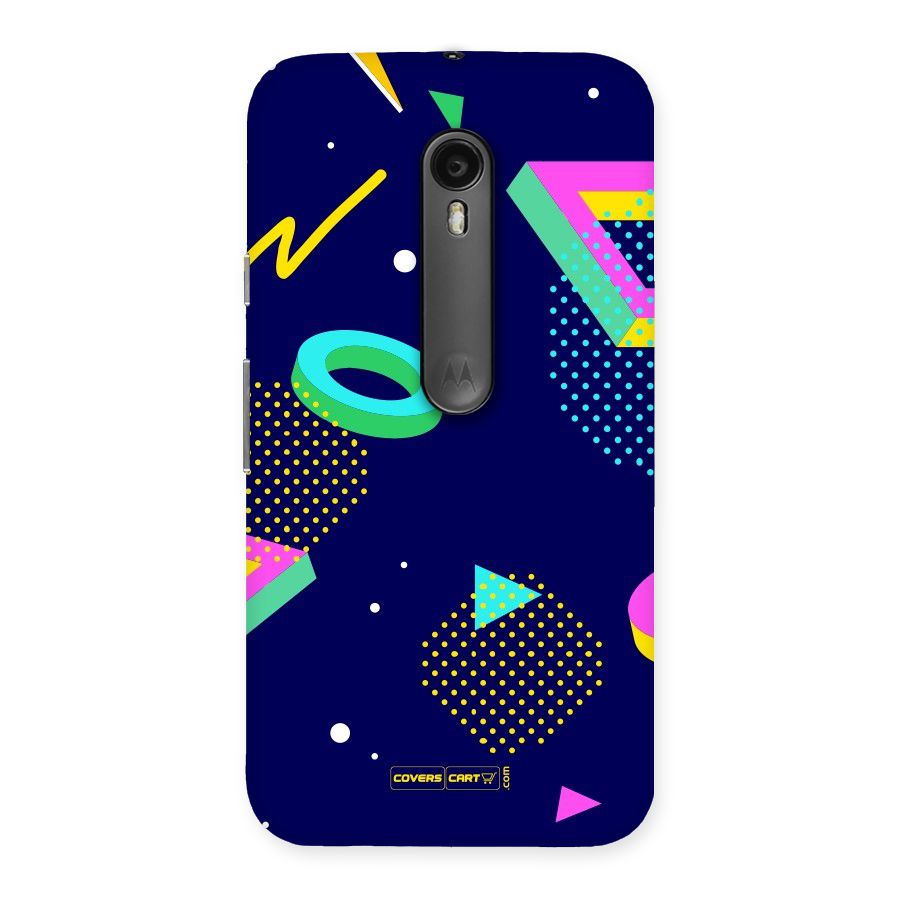 Retro Abstract Back Case for Moto G Turbo
