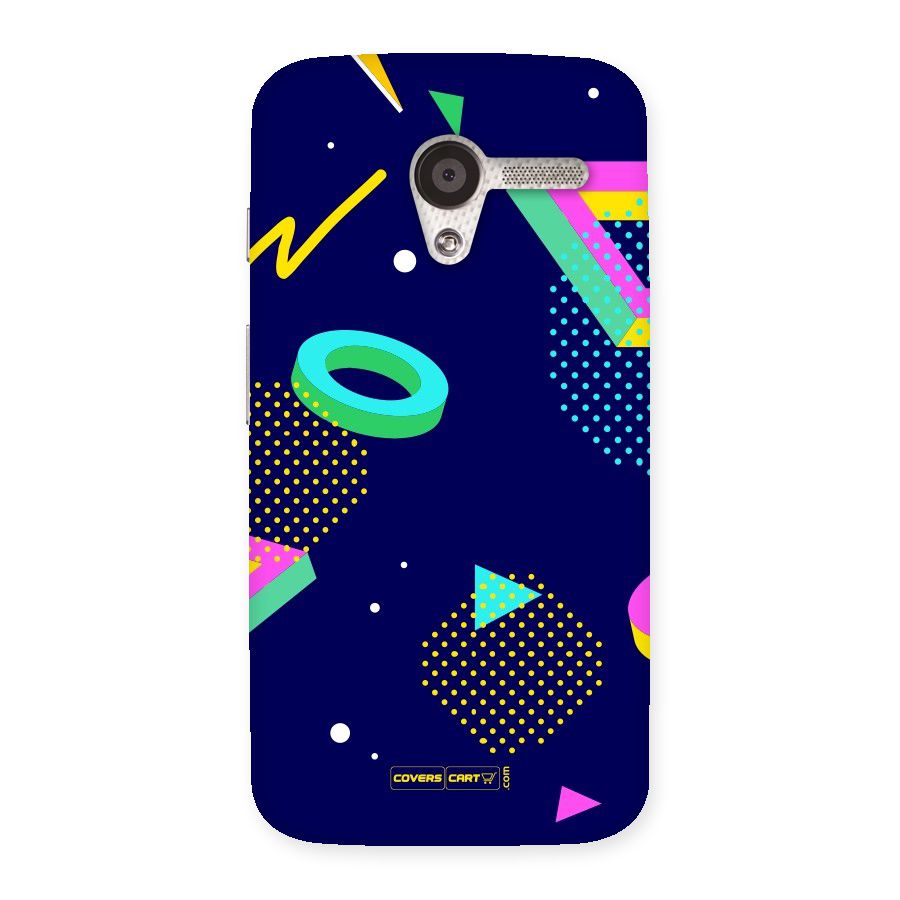 Retro Abstract Back Case for Moto X