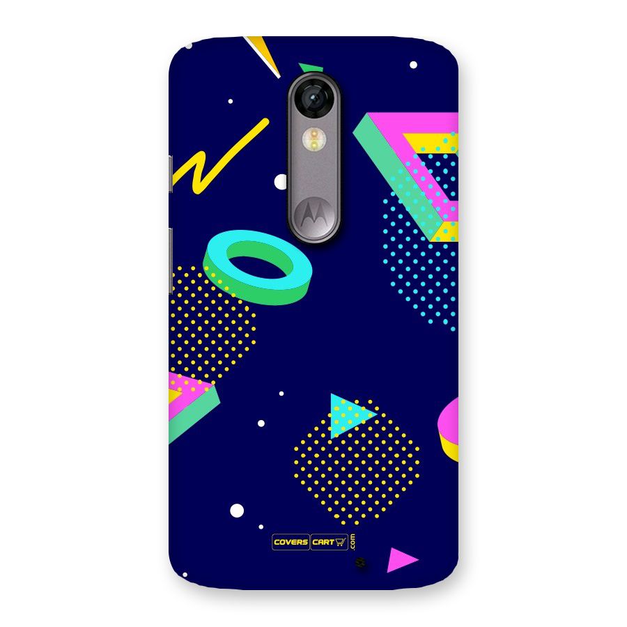 Retro Abstract Back Case for Moto X Force