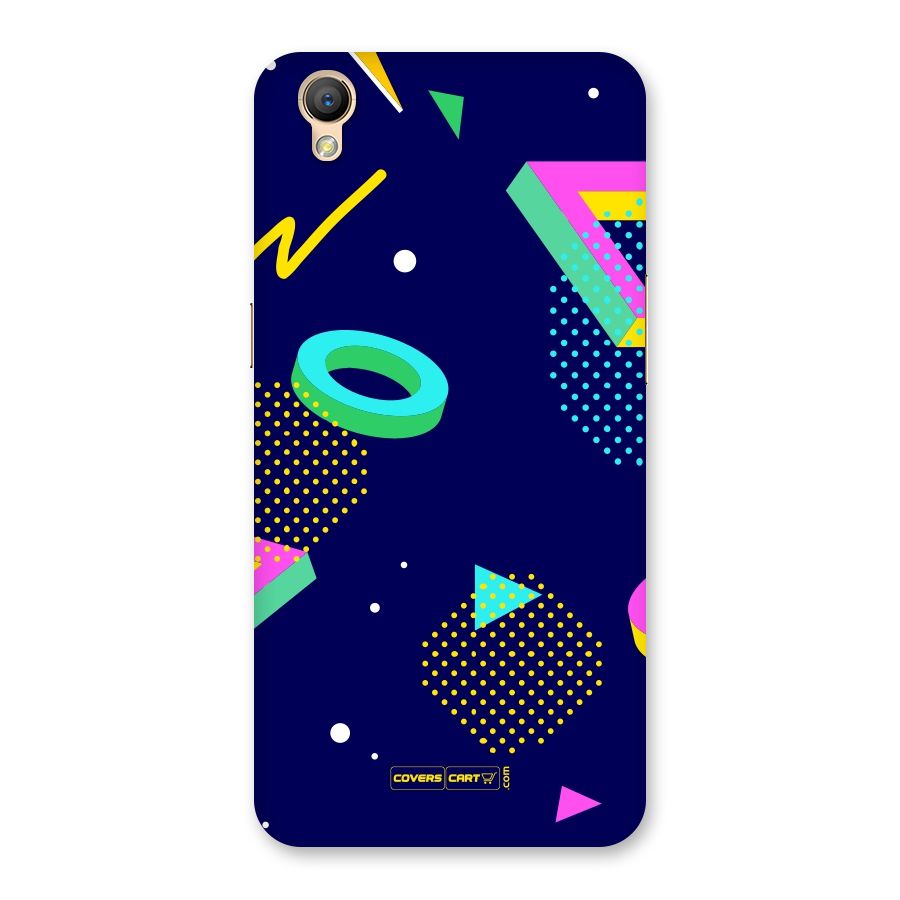Retro Abstract Back Case for Oppo A37