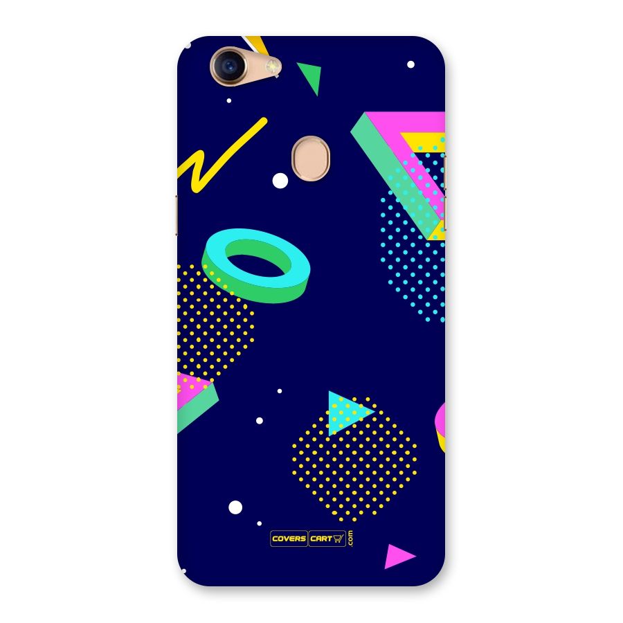 Retro Abstract Back Case for Oppo F5