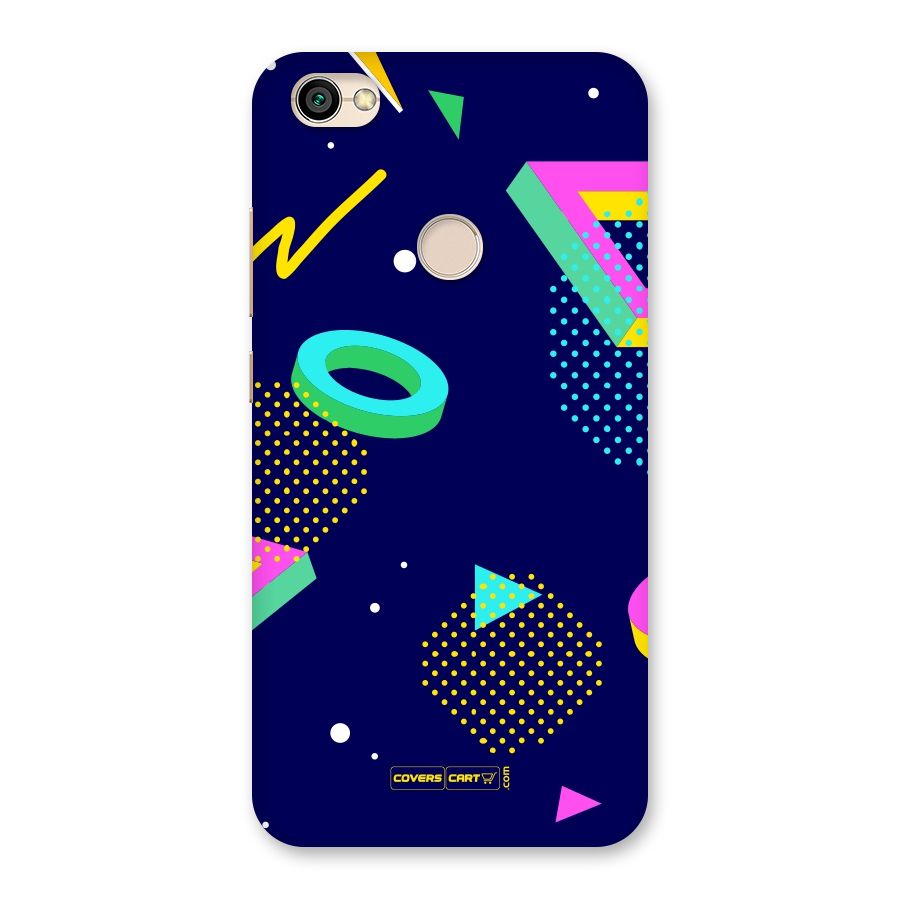 Retro Abstract Back Case for Redmi Y1 2017