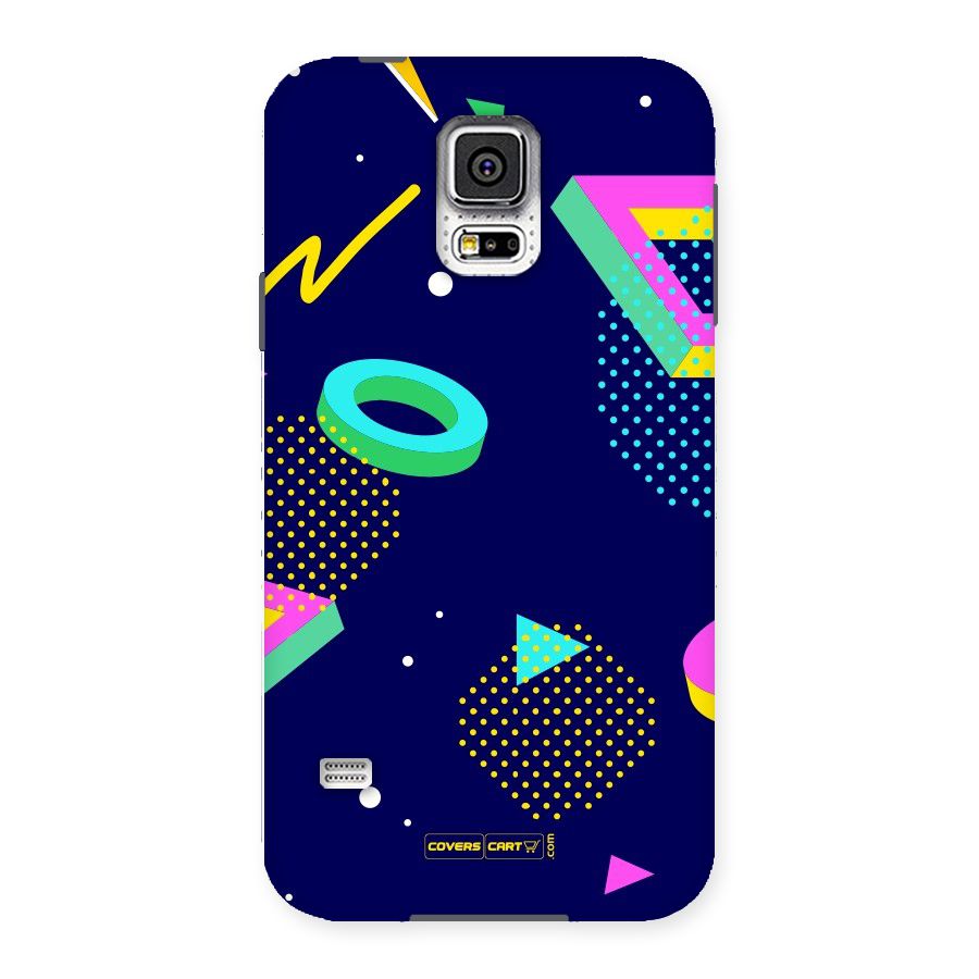 Retro Abstract Back Case for Samsung Galaxy S5