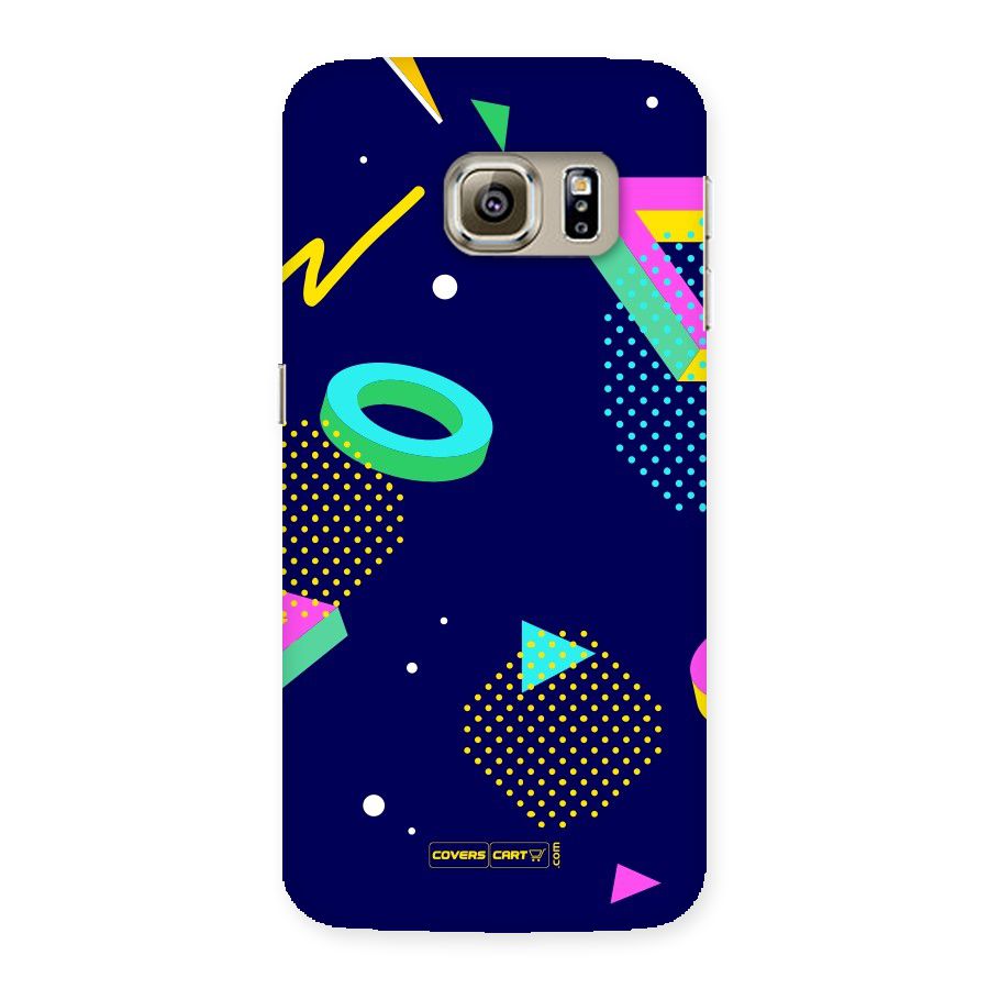 Retro Abstract Back Case for Samsung Galaxy S6 Edge