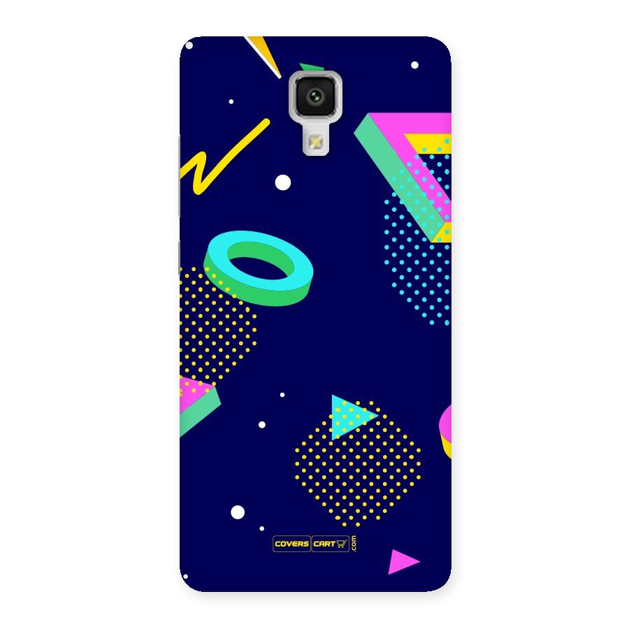 Retro Abstract Back Case for Xiaomi Mi 4
