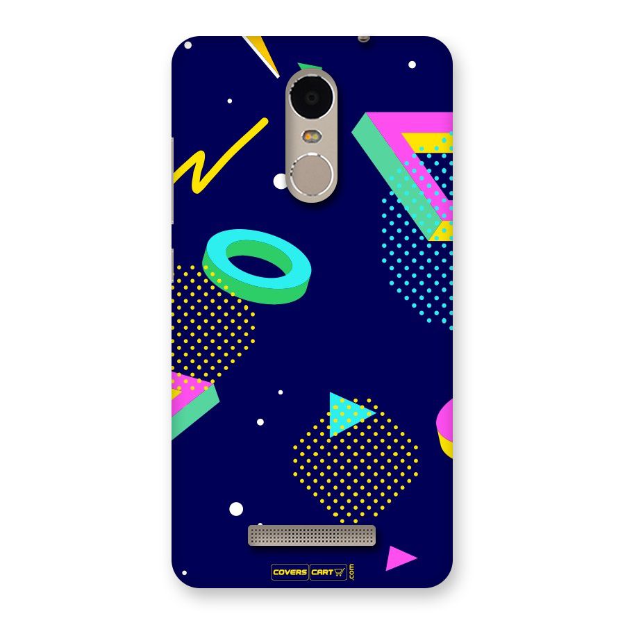 Retro Abstract Back Case for Xiaomi Redmi Note 3