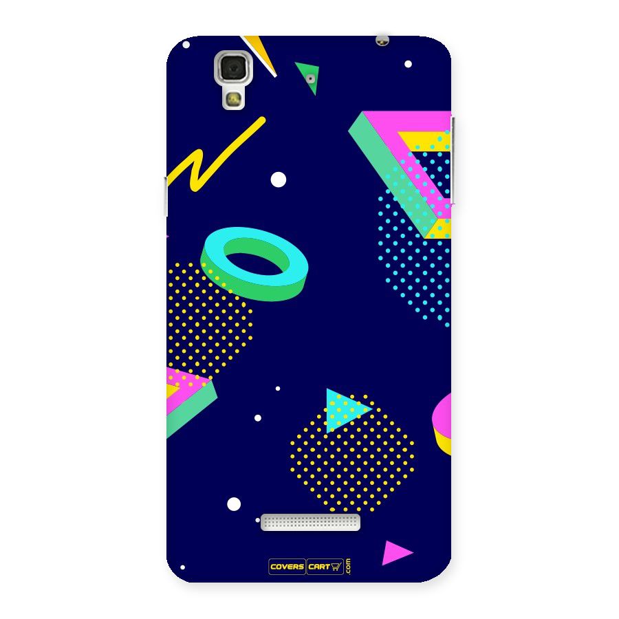 Retro Abstract Back Case for Yu Yureka