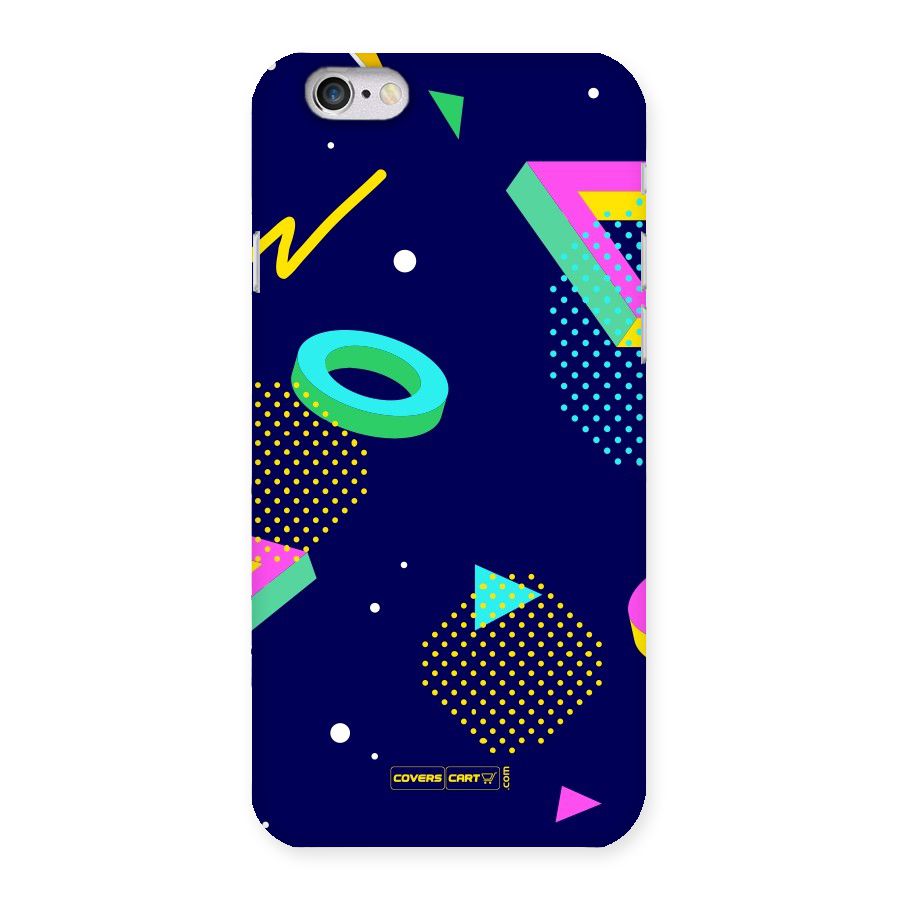 Retro Abstract Back Case for iPhone 6 6S