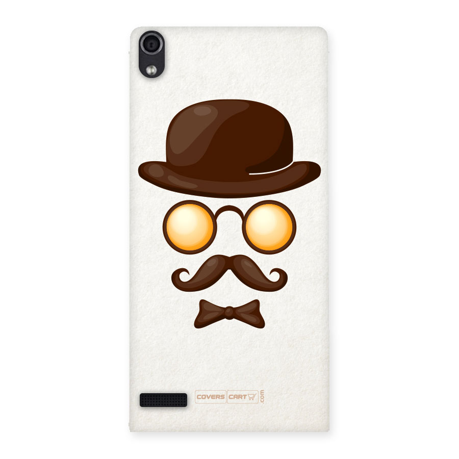 Retro Style Back Case for Ascend P6