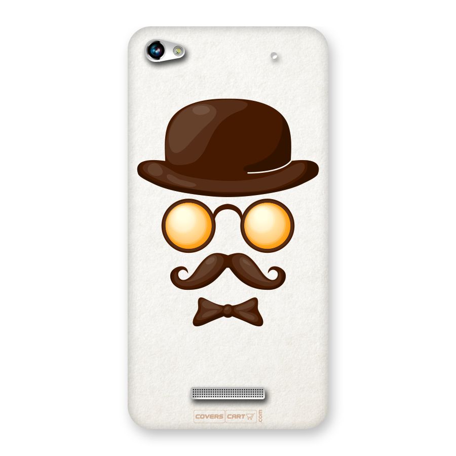 Retro Style Back Case for Canvas Hue 2 A316