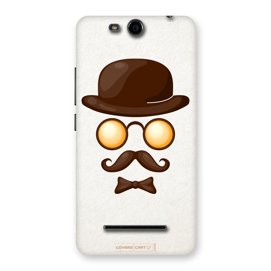 Retro Style Back Case for Canvas Juice 3