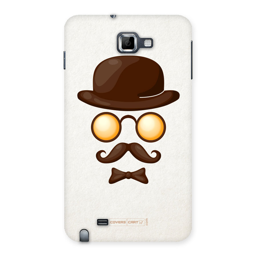 Retro Style Back Case for Galaxy Note