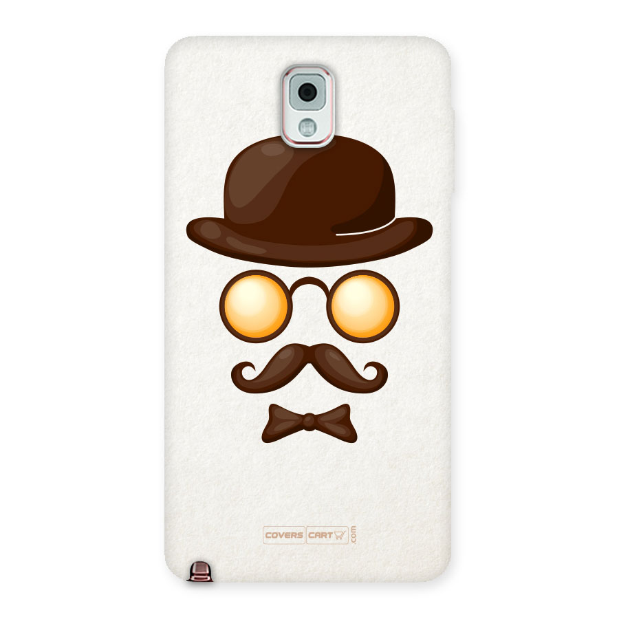 Retro Style Back Case for Galaxy Note 3
