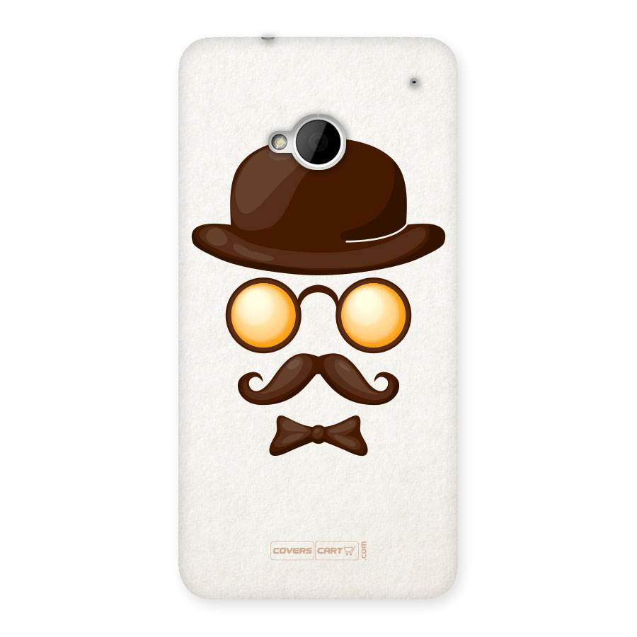 Retro Style Back Case for HTC One M7