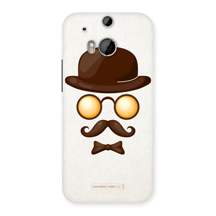 Retro Style Back Case for HTC One M8